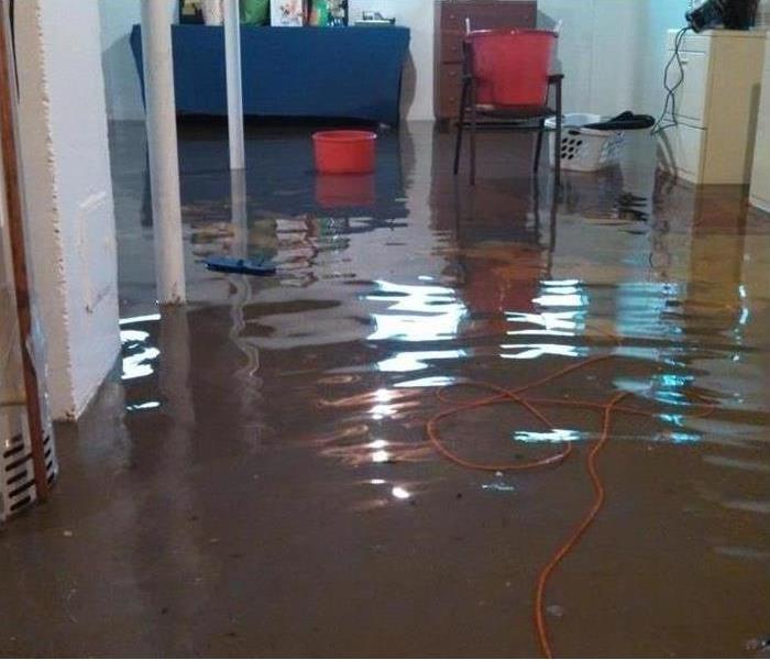 Flooding in home